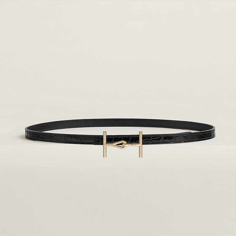 Jumbo belt buckle & Leather strap 13 mm | Hermès USA