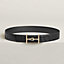 Jumbo belt buckle & Leather strap 38&nbsp;mm, View: , view 1 of 2