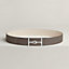 Jumbo belt buckle & Reversible leather strap 38&nbsp;mm, View: , view 1 of 3