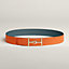 Jumbo belt buckle & Reversible leather strap 38&nbsp;mm, View: , view 1 of 3