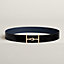 View: , Jumbo belt buckle & Reversible leather strap 38 mm