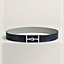 Jumbo belt buckle & Reversible leather strap 38&nbsp;mm, View: , view 1 of 3