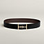 Jumbo belt buckle & Reversible leather strap 38&nbsp;mm, View: , view 1 of 3