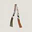 Jumping leather fringes Twilly, View: front, front, view 2 of 3