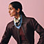 Jumping scarf 45, View: Worn, worn, view 2 of 3