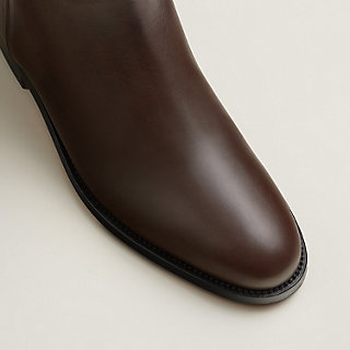 Hermès Men’s Dark brown boots Brown - Ankle boots - Men main image 4