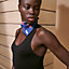 Just Married scarf 45, View: Worn, worn, view 2 of 3
