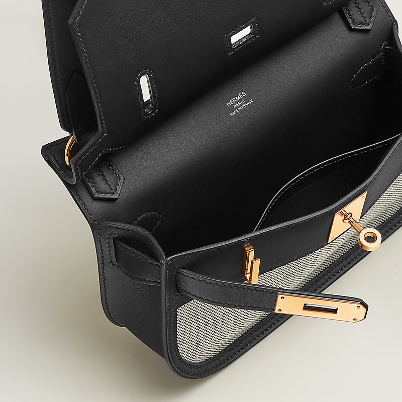 Jypsiere mini Toile & Cuir bag