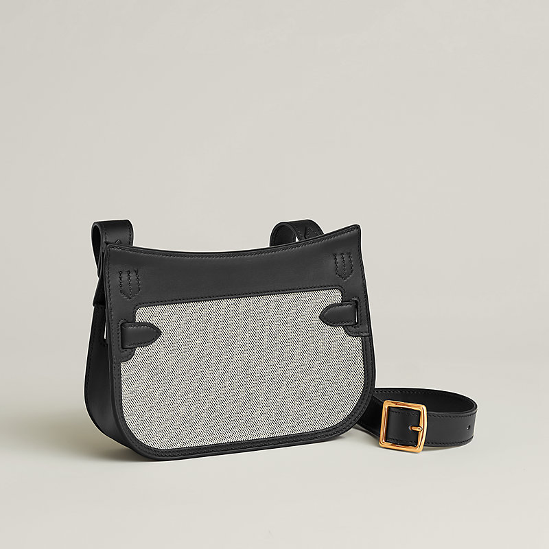 Jypsiere mini Toile & Cuir bag