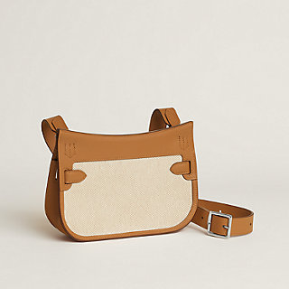 Jypsiere mini Toile & Cuir bag | Hermès USA