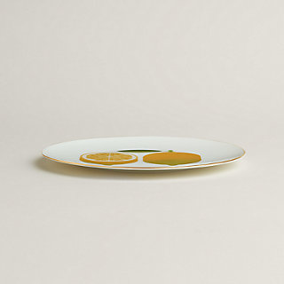 メ*ン様 エルメス　デザートプレート レモン〈カオルミ〉皿 Kaorumi dessert plate | Hermès USA
