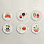 Kaorumi set of 6 dessert plates , View: front, front, view 1 of 8