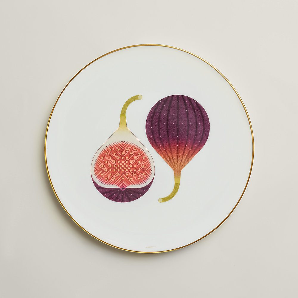エルメス デザートプレート 〈カオルミ〉ミカン デザートプレート 〈カオルミ〉 | Hermès - エルメス-公式サイト