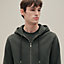 Kapuzensweatshirt mit Seideneinsatz "Ex-Libris", Ansicht: Getragene Ansicht, worn, Ansicht 4 von 5