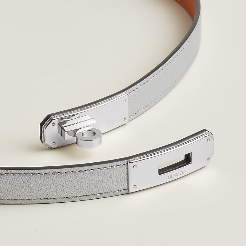 Kelly 18 belt - Grey | Hermès USA