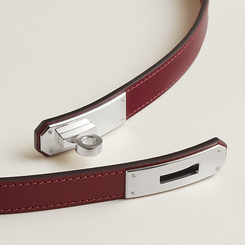 Kelly 18 belt - Red | Hermès USA