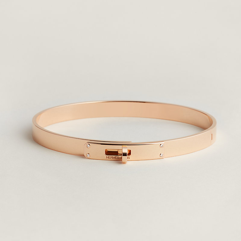 HERMÈS | KELLY H PM 18K ROSE GOLD BRACELET SIZE ST | Handbags & Accessories  | 2020 | Sotheby's