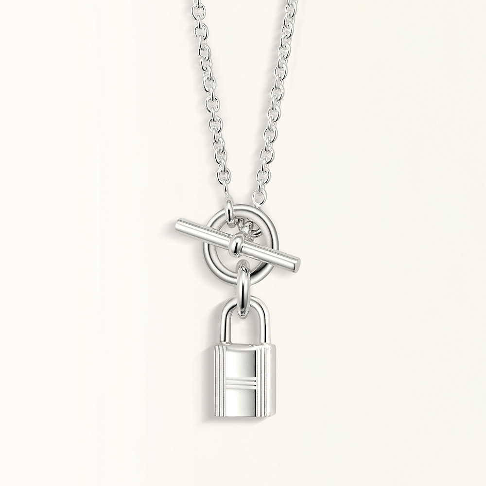 Hermes Cadenas Kelly Sterling Silver Pendant Necklace Hermes | TLC