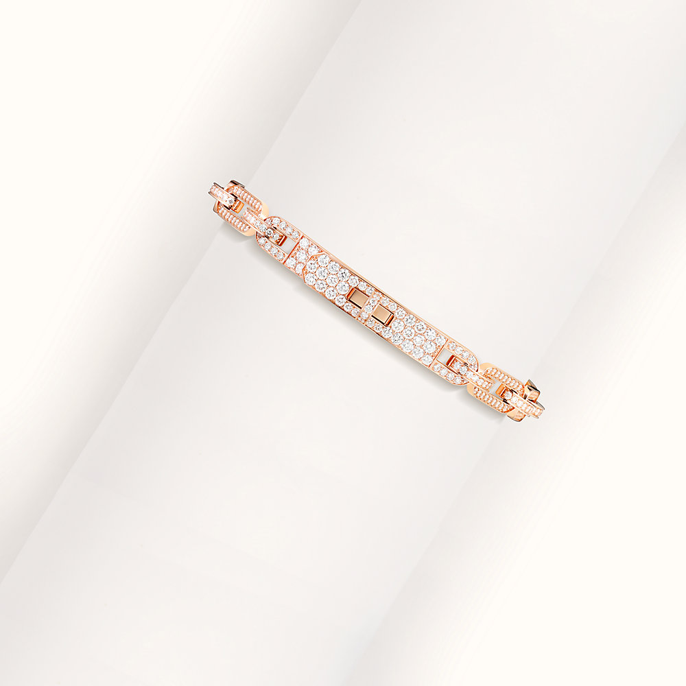 kelly chaine bracelet rose gold