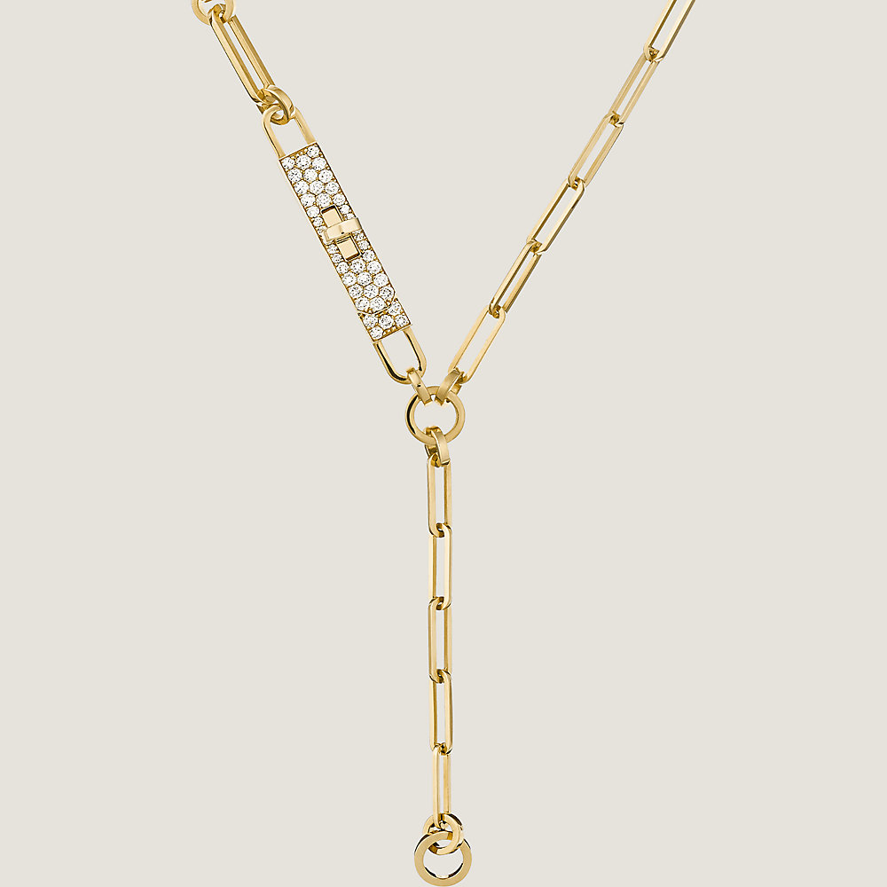 Kelly Chaine lariat necklace, small model | Hermès Canada