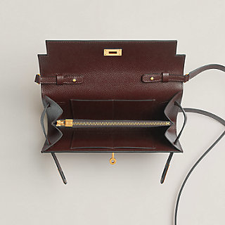 優雅を奏でる佇まい HERMES Portefeuille Clochette 財布 Kelly Classique To Go wallet | Hermès Hong Kong SAR