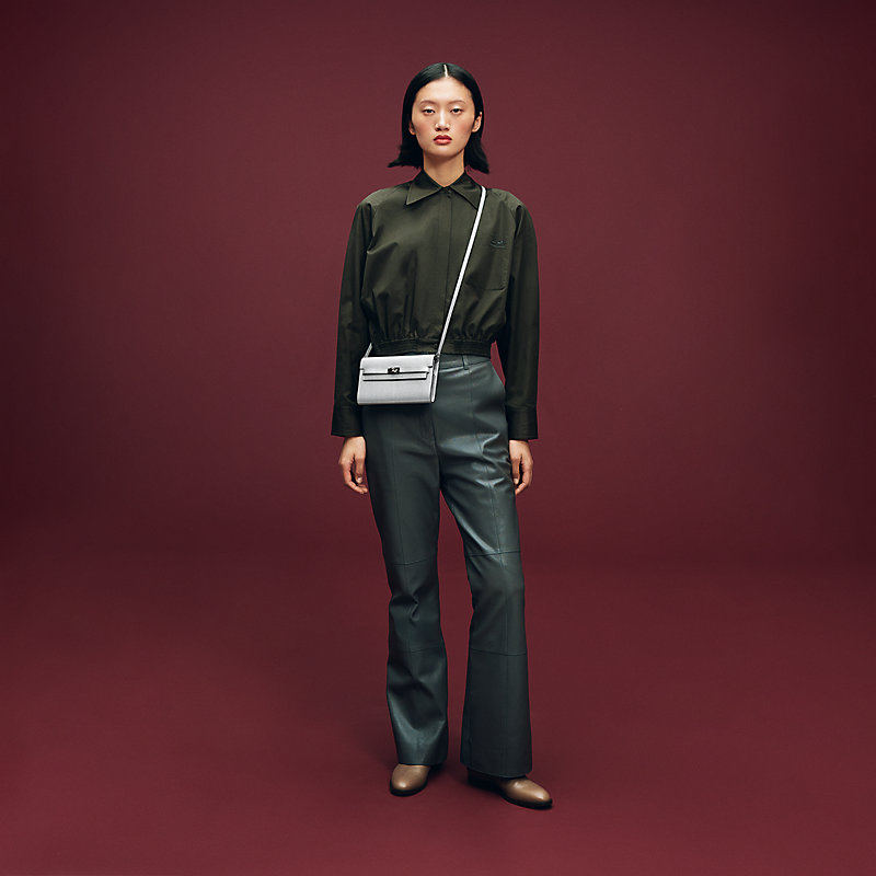 Kelly Classique To Go wallet - Grey | Hermès Macau SAR