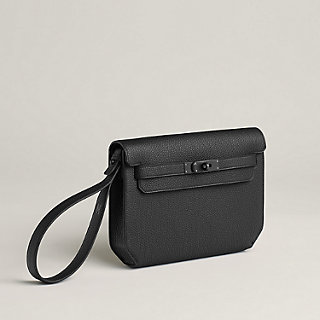 Kelly depeches 25 monochrome pouch | Hermès USA