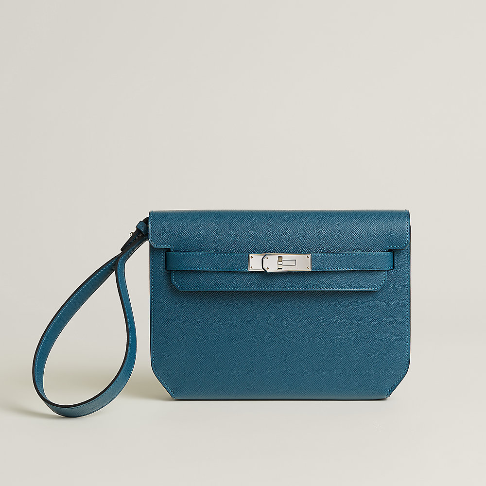 hermes blue purse