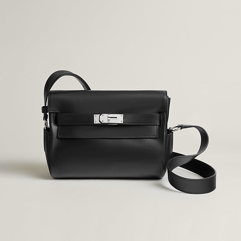 Kelly Messenger PM bag - Black | Hermès USA