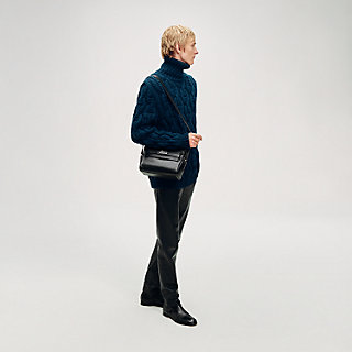 Kelly Messenger PM bag - Black | Hermès USA