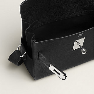 Kelly Messenger PM bag - Black | Hermès USA