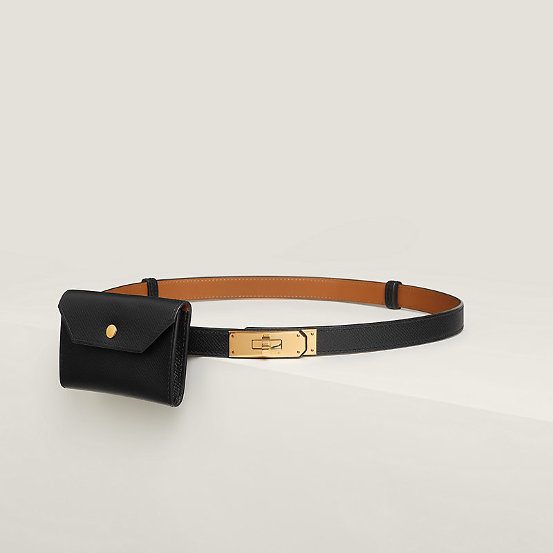 leather pocket belt
