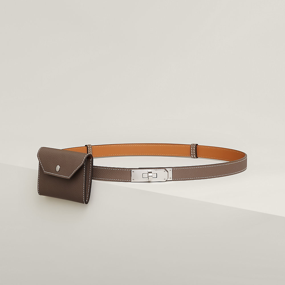【HERMES】取り外し可能なポーチ付き ☆Kelly Pocket 18 ベルト Kelly Pocket 18 belt | Hermès Canada
