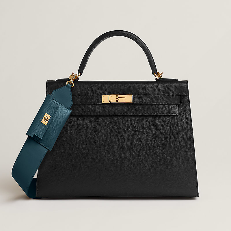 ★ＫＥＬＬＹ★ Hermès Deep Blue Kelly 25 – Deep Blue Kelly Sellier Gold Hardware