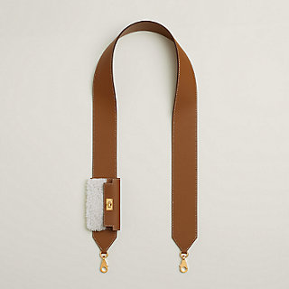 【ポイントに】HERMES Kelly Pocket Pluchショルダーストラップ Kelly Pocket Pluch bag strap | Hermès Australia