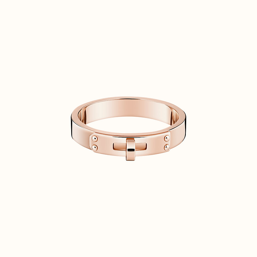 rose gold hermes ring