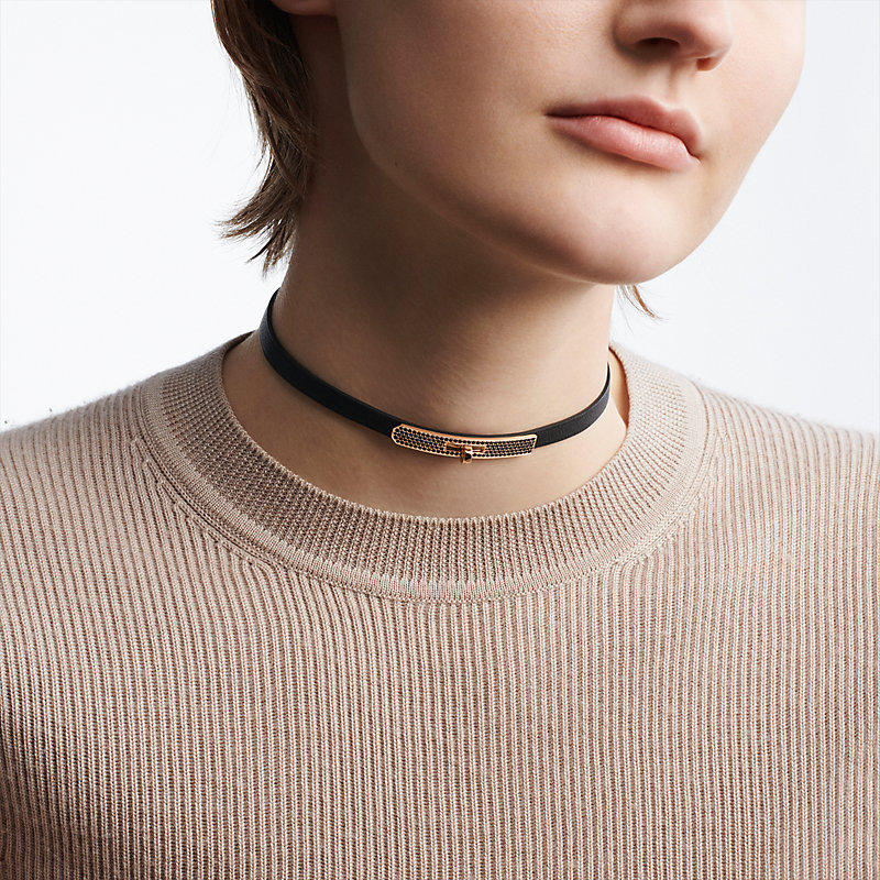 hermes kelly choker