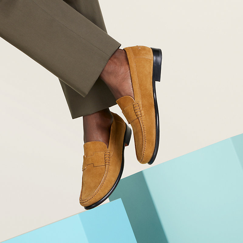 エルメス　ケネディ　38 ナチュラル Kennedy loafer | Hermès USA