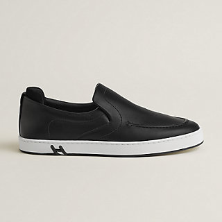 レザースニーカー★【HERMES】men'sスリッポンスニーカーキディ Kiddy slip-on sneaker | Hermès USA