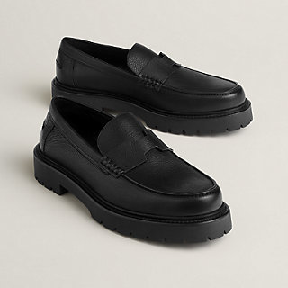 Hermès ブラックローファー 34 1/2 Hermès ブラックローファー 34 1/2
