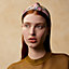 Knot Bloom headband, View: Worn, worn, view 2 of 3