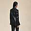 Knotted leather suit jacket, View: Worn, worn, view 3 of 7