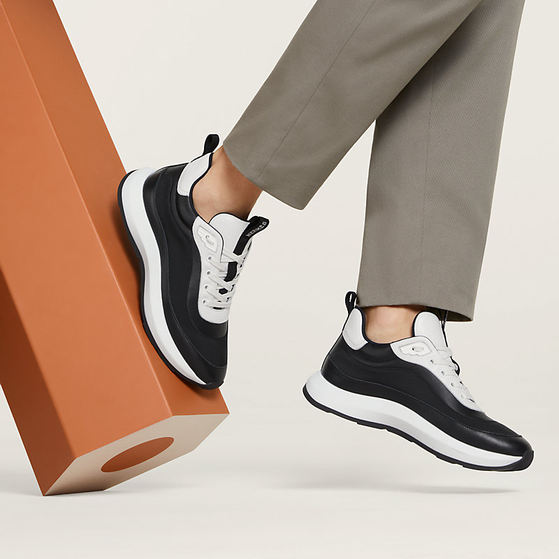 HERMES♩カルメン Kuma sneaker - Black | Hermès Netherlands