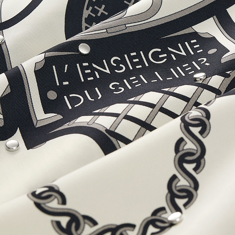 L'Enseigne du Sellier Exceptional scarf 90, View: , view 5 of 5