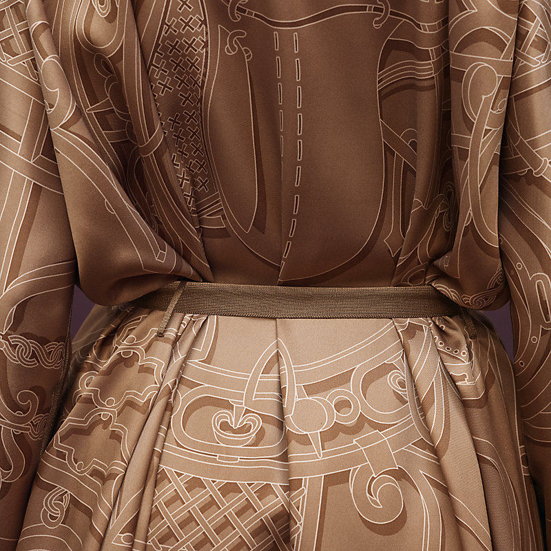 "L'Enseigne du Sellier" long cardigan, View: , view 7 of 8