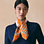 L'Enseigne du Sellier scarf 70, View: Worn, worn, view 2 of 3