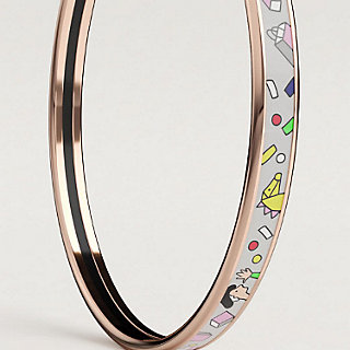 Hermes deals bangle silver