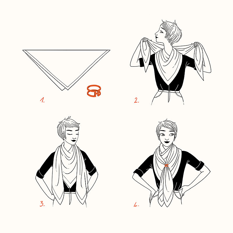 L'Epopee d'Hermes shawl 140