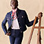 L'Heure des Gants scarf 90, View: Worn, worn, view 1 of 3