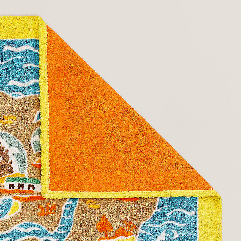 hermes beach towel